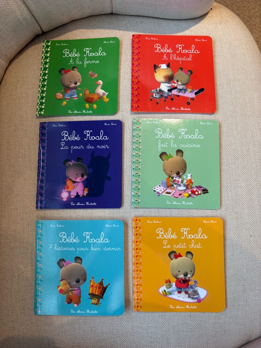 📚 Set of 6 Bébé Koala French Children Books - NWOT